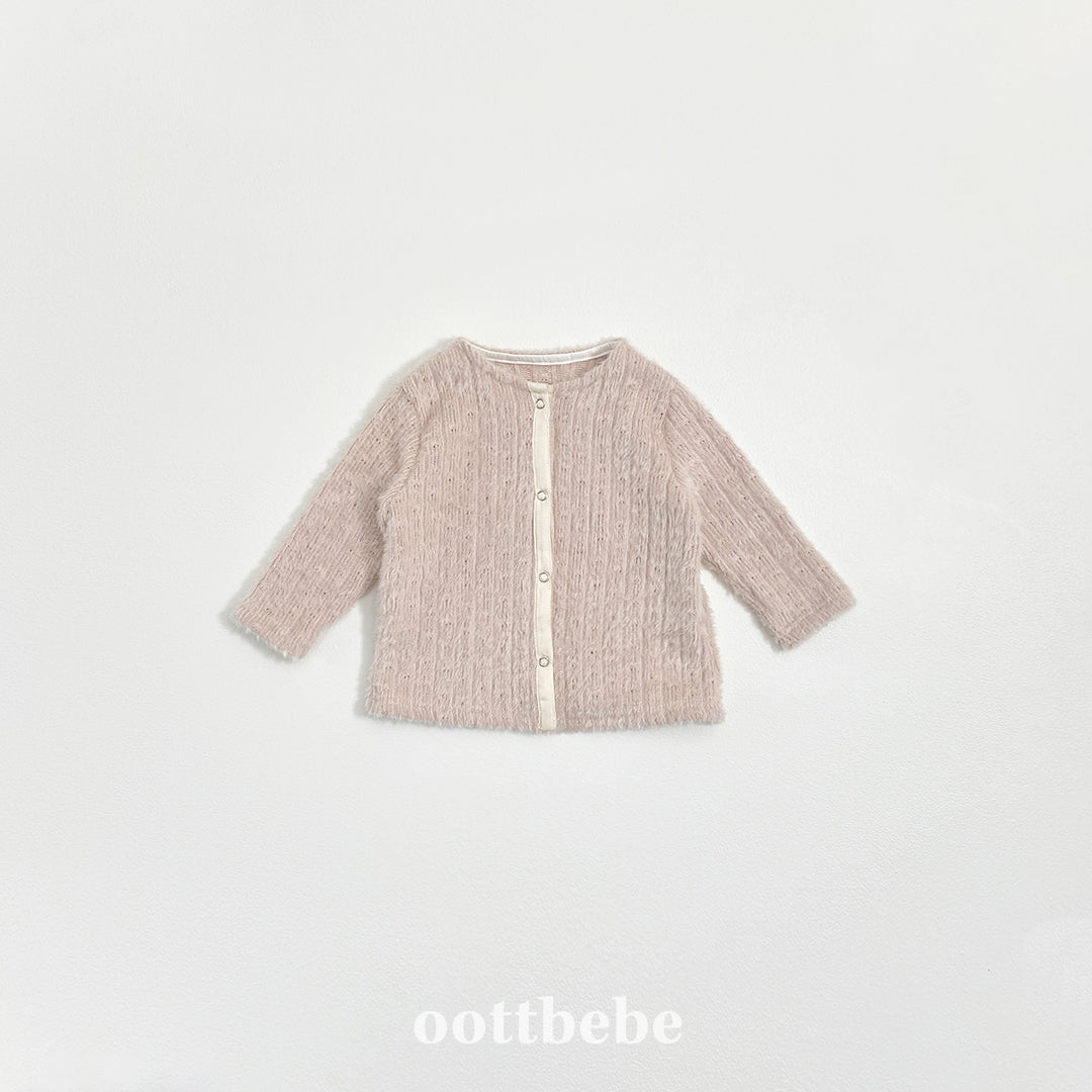 (Pre-order) OOTTBEBE Winter - Hazelnut Cardigan 헤이즐넛가디건 (4 Colors)