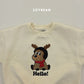 (Pre-order) Soybean Kids Winter - Hello Boucle Rudolph Top & Bottom Set 헬로부클루돌프상하 (2 Colors)