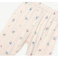 (Baby Boom) Jacquard Diamond Long-Sleeve Pajama Set