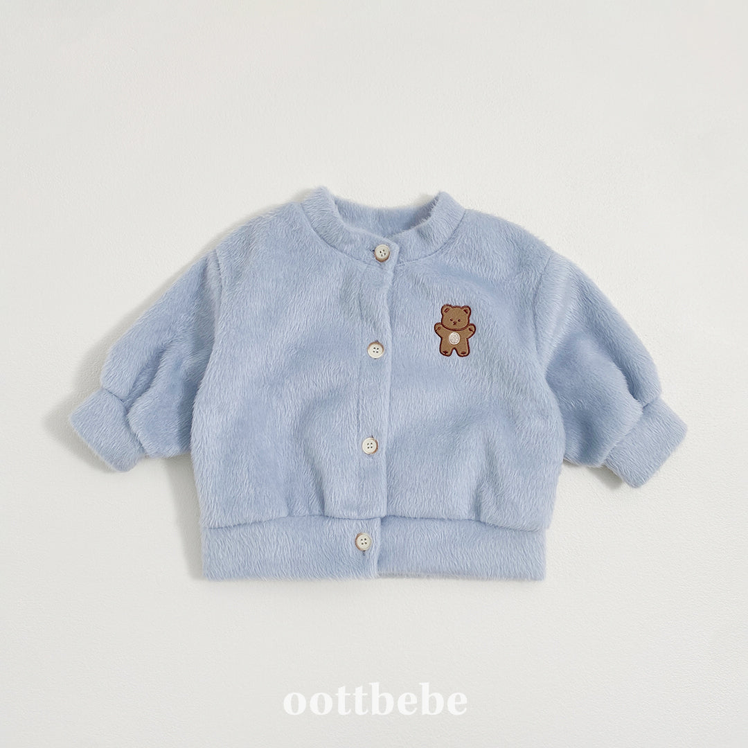 (Pre-order) OOTTBEBE Winter - Cotton Candy Cardigan 솜사탕 가디건 (4 Colors)