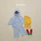 (Pre-order) Soybean Kids Winter - Hooded Fleece-Lined Wide Top & Bottom Set 후드와이드상하복 (5 Colors)