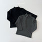 (Pre-order) Daily Bebe - Kids’ Mock-Neck Duo Shirts 1+1 반목티 (3 Colors)