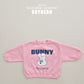 (Pre-order) Soybean Kids - Cloud Bunny Color Block Top & Bottom Set 구름토끼배색상하복 (2 Colors)