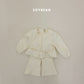(Pre-order) Soybean Kids Winter - Mochi Square Top & Bottom Set 모찌스퀘어상하 (2 Colors)