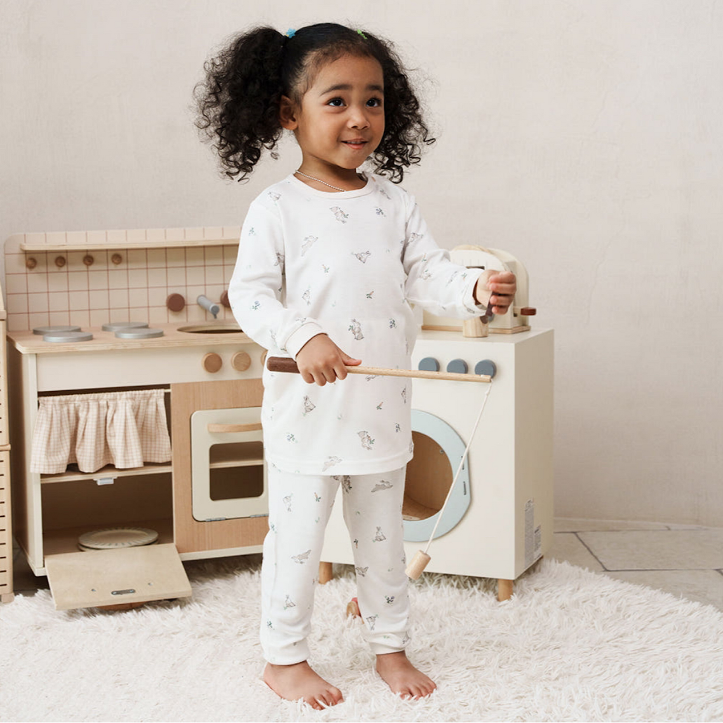 (Baby Boom) ‘25 Tencel Modal Long Sleeve Pajama Set (2 Colors)