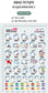 (Pre-order) Personalized Clear Embossed Waterproof Name Stickers (Characters)