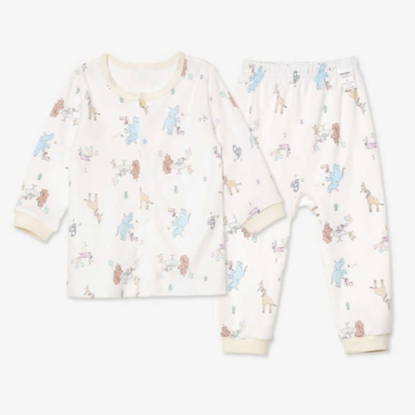 (Baby Boom) ‘25 Cotton Long Sleeve Pajama Set