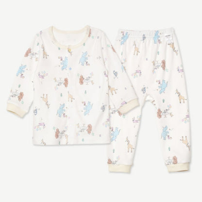 (Baby Boom) ‘25 Cotton Long Sleeve Pajama Set