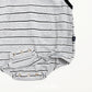 (Pre-order) OOTTBEBE - Urban Stripe Hooded Suit 어반스트라이프후드슈트 (2 Colors)
