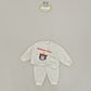 (Pre-order) Soybean Kids - Wonder Bear Top & Bottom Set 원더베어상하복 (3 Colors)