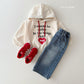 (Pre-order) Daily Bebe - Kids' Washed Wide Denim Pants 워싱 와이드 데님 팬츠 (2 Colors)