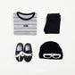 (Pre-order) OOTTBEBE -  Urban Stripe Tee 어반스트라이프티 (2 Colors)