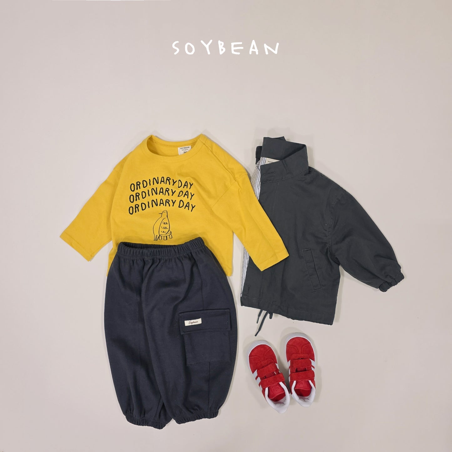(Pre-order) Soybean Kids Spring- City Field Jacket 시티필드자켓 (2 Colors)