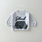 (Pre-order) Daily Bebe - Kids’ Crinkle Pocket Sweatshirt 바스락 포켓 맨투맨 (2 Colors)