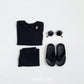 (Pre-order) OOTTBEBE - Bali Pleats Top and Bottom Set 발리플리츠상하복 (4 Colors)