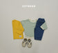 (Pre-order) Soybean Kids Winter - Fleece-Lined Stripe Sweatshirt 양기모단가라맨투맨 (4 Colors)