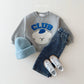 (Pre-order) Daily Bebe Winter - Kids' Fleece-Lined Denim Pants 기모 데님팬츠 (2 Colors)