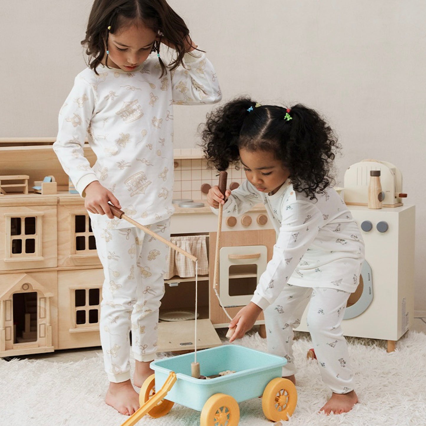 (Baby Boom) ‘25 Tencel Modal Long Sleeve Pajama Set (2 Colors)