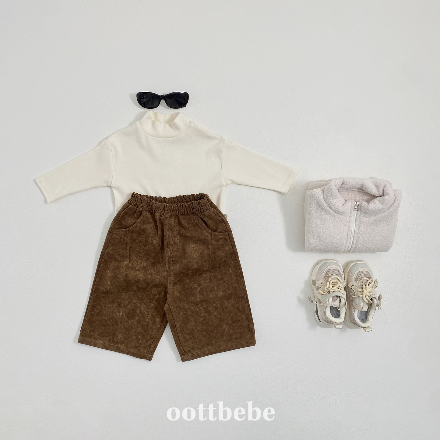 (Pre-order) OOTTBEBE Winter - Stone Pocket Pants 스톤포켓팬츠 (2 Colors)