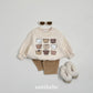 (Pre-order) OOTTBEBE Winter - Collection Bear Sweatshirt 컬렉션베어맨투맨 (2 Colors)