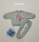 (Pre-order) Soybean Kids Winter - Rabbit Fleece-Lined Sweatshirt 래빗양기모맨투맨 (2 Colors)