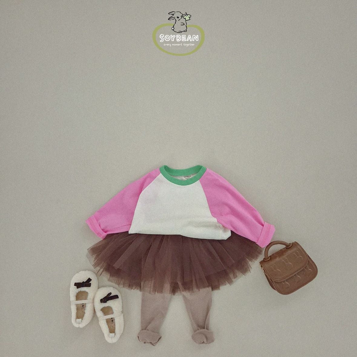 (In Stock) Soybean Kids - Ballet Tutu Leggings 발레샤샤레깅스