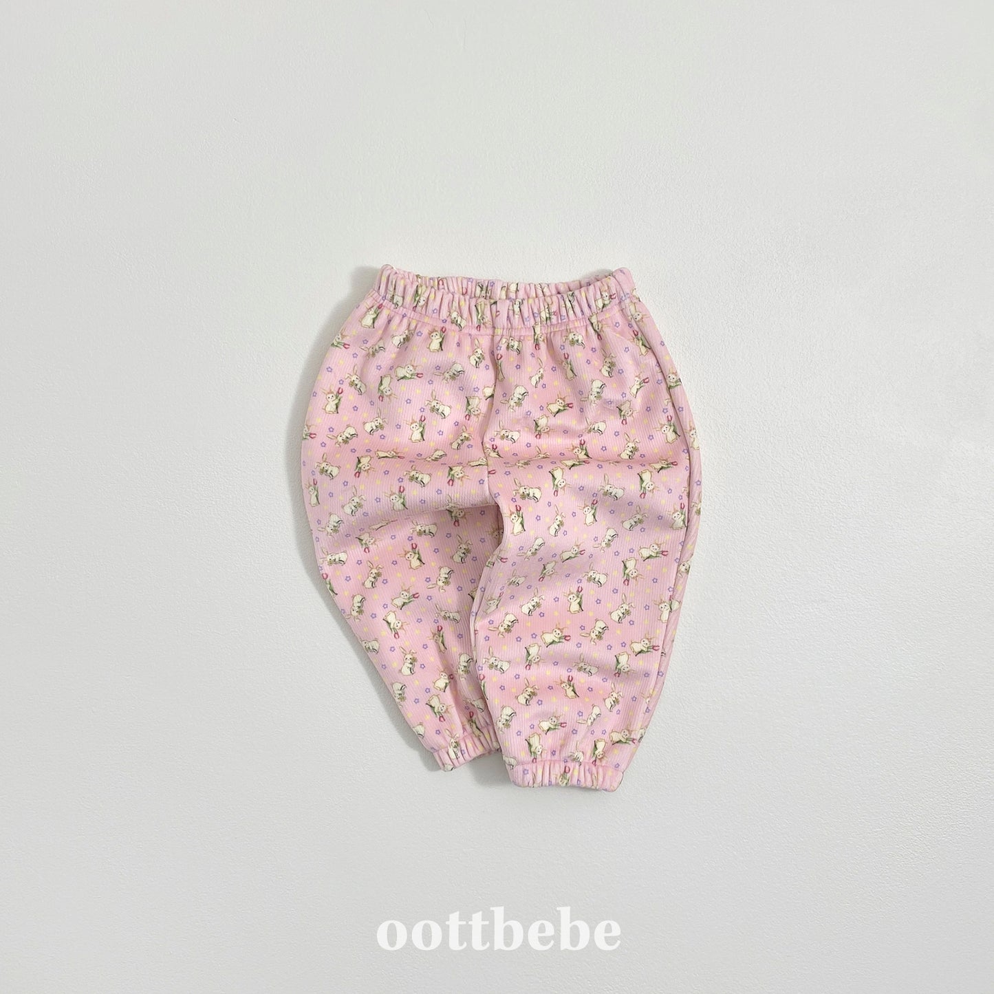 (Pre-order) OOTTBEBE Winter - Animal Forest Cozy Pants 동물의숲고쟁이팬츠 (4 Colors)