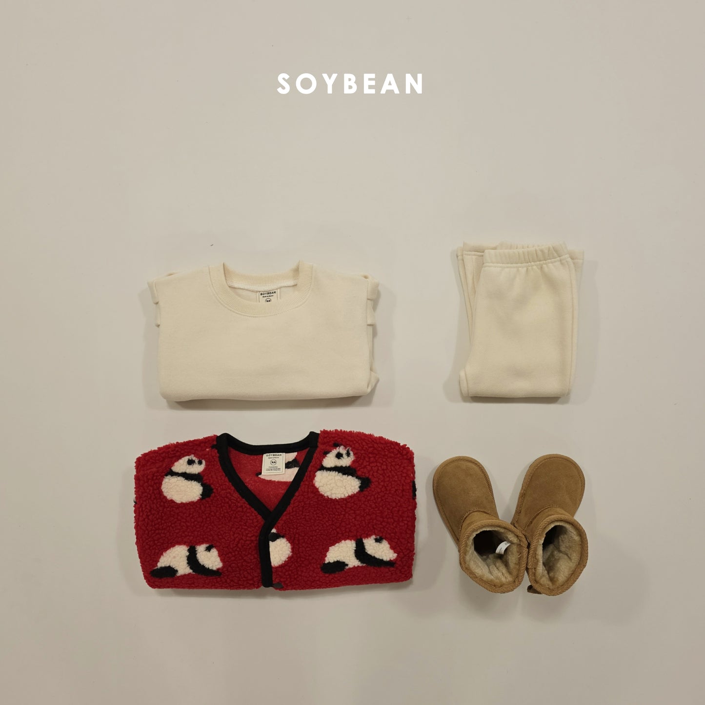 (Pre-order) Soybean Kids Winter - Mongle Flare Top & Bottom Set 몽글플레어상하 (5 Colors)