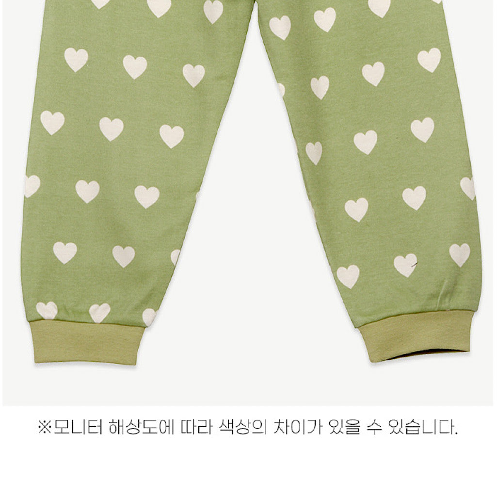 (Baby Boom) Cotton Long-Sleeve Pajama Set (2 Colors)
