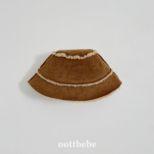 (Pre-order) OOTTBEBE Winter - Mustang Bucket Hat 무스탕벙거지모자