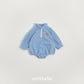 (Pre-order) OOTTBEBE Winter - Puppy Fleece Anorak Bodysuit 멍멍아노락슈트 (4 Colors)