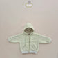 (Pre-order) Soybean Kids - Super Fleece Hooded Zip-Up 슈퍼플리스후드집업 (4 Colors)