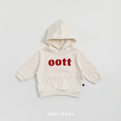(Pre-order) OOTTBEBE Spring - Bouclé Hoodie 댄디부클후드맨투맨 (2 Colors)