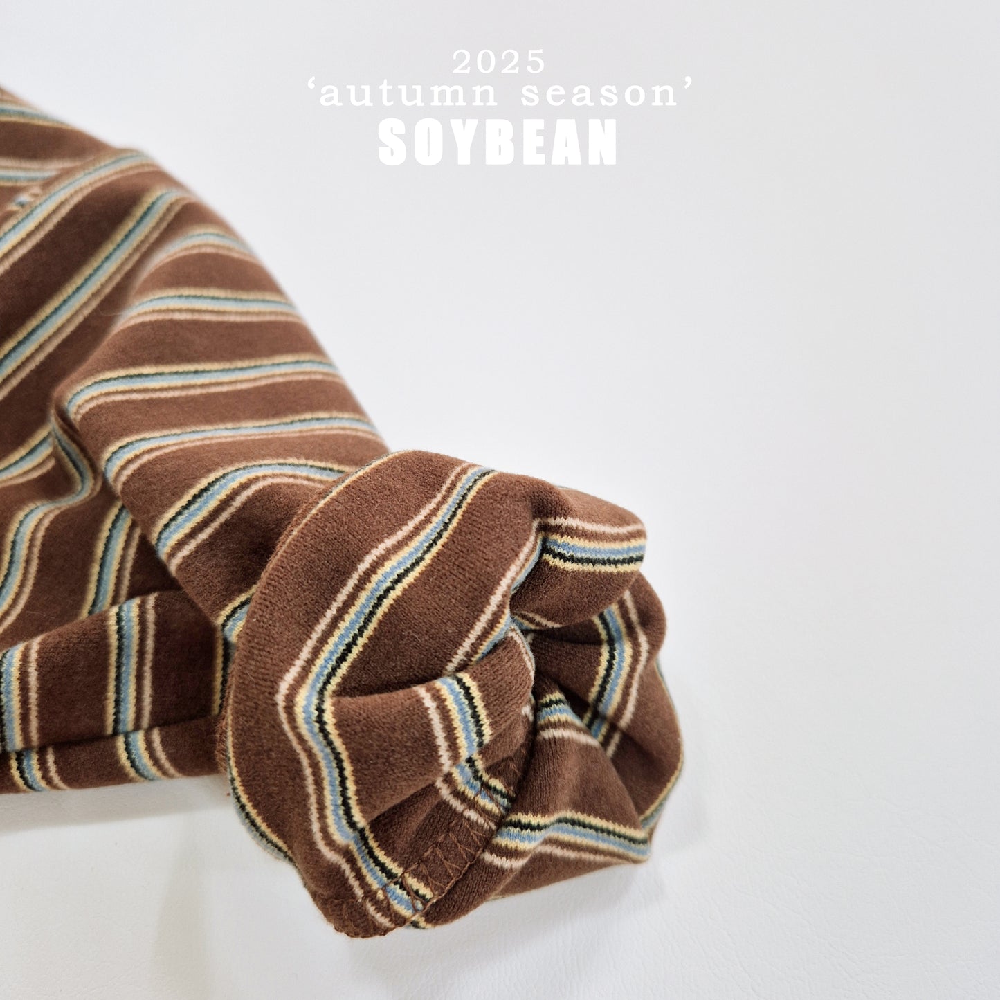 (Pre-order) Soybean Kids - Y2K Stripe Top & Bottom Set Y2K스트라이프셋업 (2 Colors)