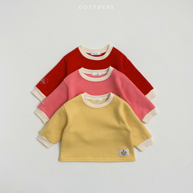 (Pre-order) OOTTBEBE - Vivi Pop Sweatshirt 비비맨투맨 (3 Colors)