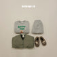 (Pre-order) Soybean Kids Winter - Snow Fun Fleece-Lined Top & Bottom Set 양기모스노우펀상하 (3 Colors)