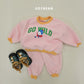 (Pre-order) Soybean Kids Winter - Baby Polar Bear Fleece Top & Bottom Set 아기백곰플리스상하복 (2 Colors)