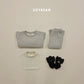(Pre-order) Soybean Kids Winter - Mongle Flare Top & Bottom Set 몽글플레어상하 (5 Colors)