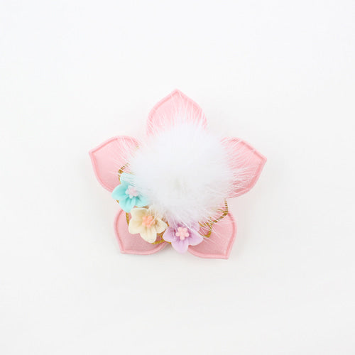 (Chenny Bong Bong) Kids’ Flower Hanbok Hair Clip (1 Piece)