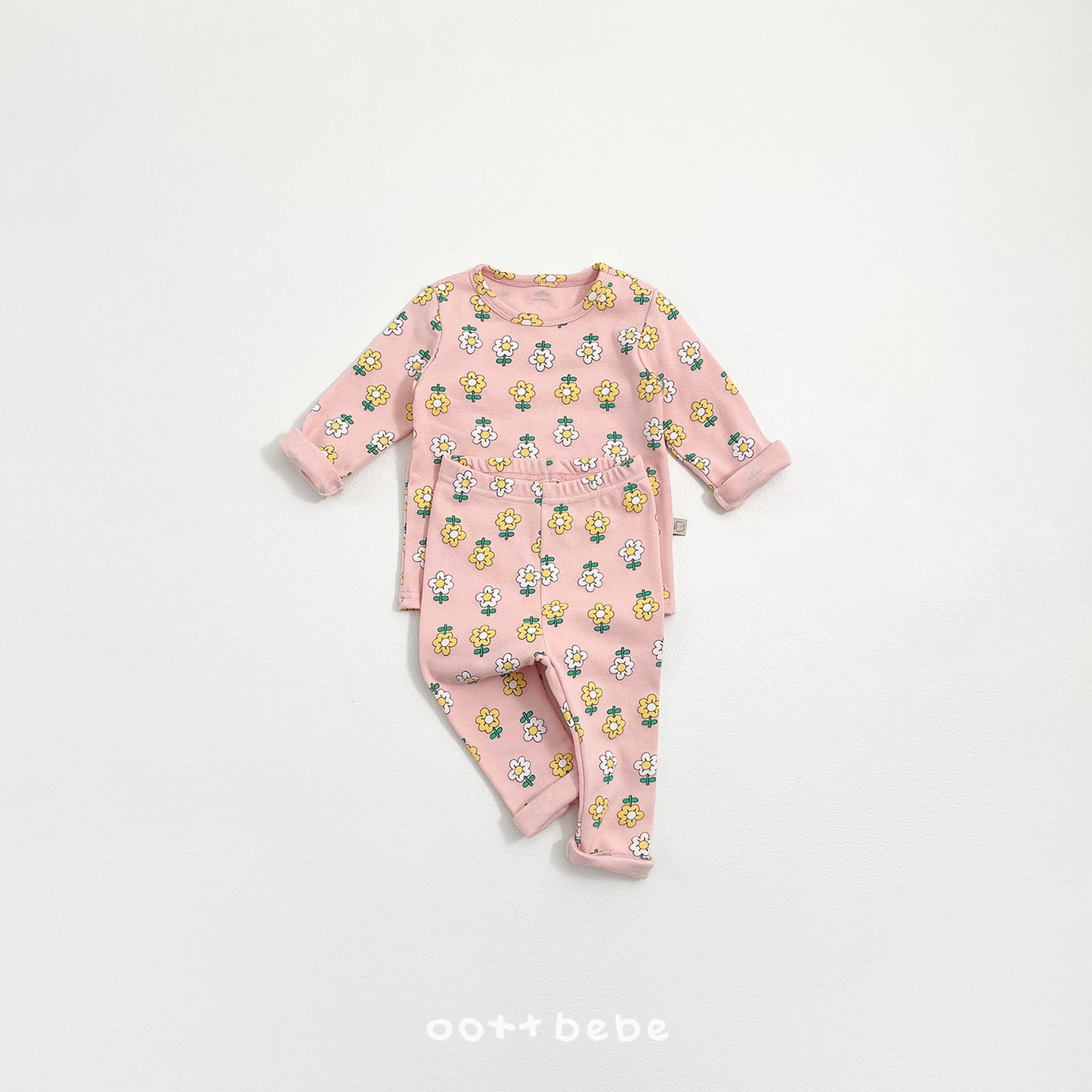 (Pre-order) OOTTBEBE Spring - Picnic Cotton Pajama Set 나들이실내복 (4 Colors)
