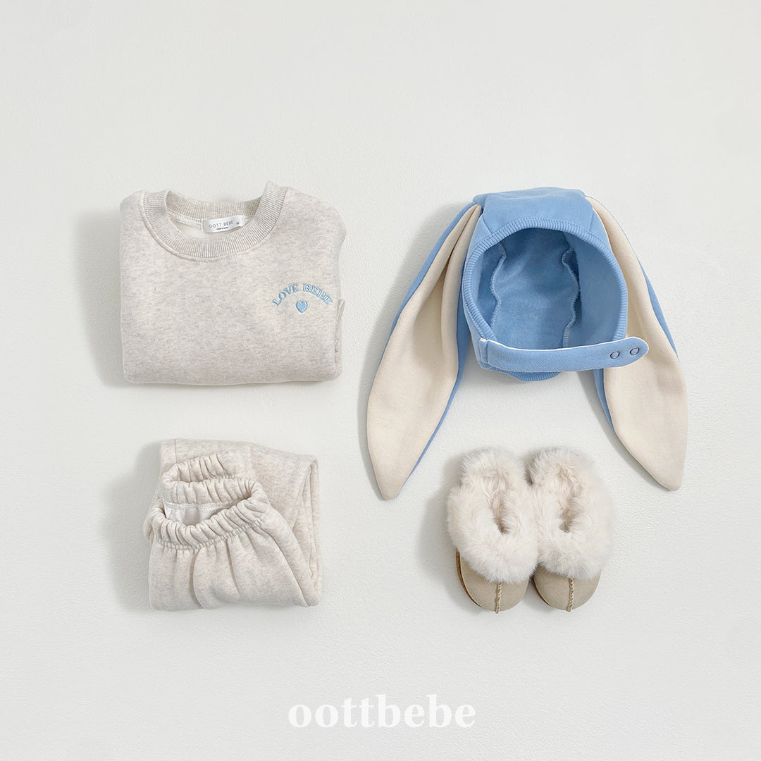 (Pre-order) OOTTBEBE Winter -  Bunny Ear Hood 바니모자 (5 Colors)