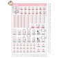 (Pre-order) Personalized Premium Waterproof Name Stickers