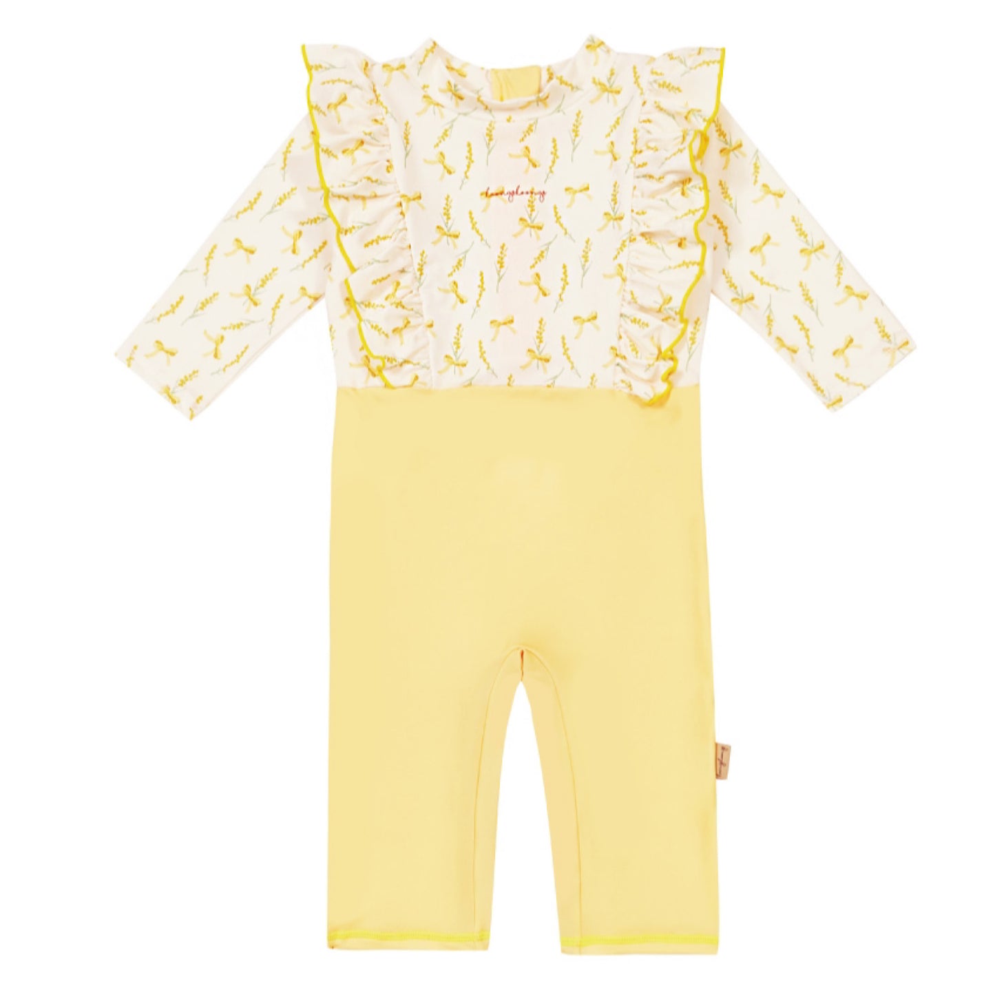 (Pre-order) KoongsKoongs Kids’ Premium Freesia All-in-One Rash Guard Set