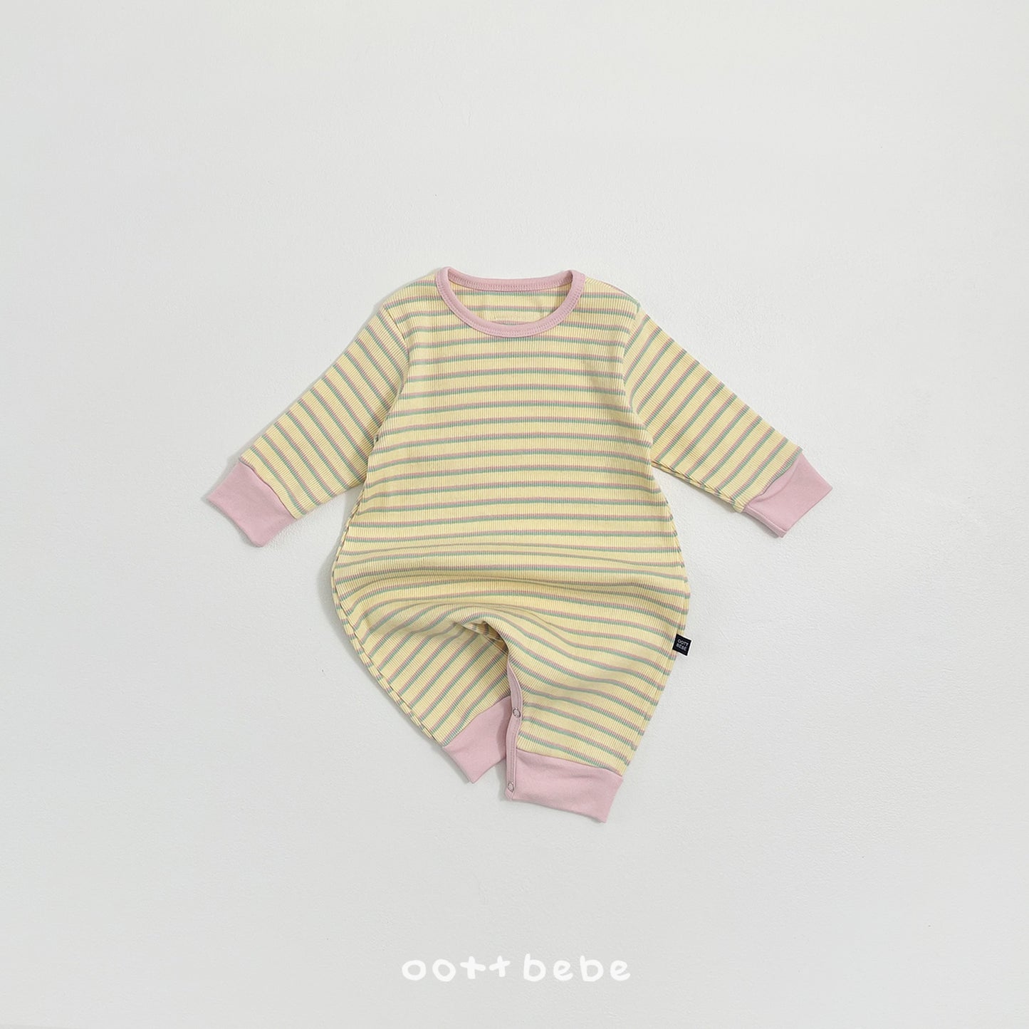(Pre-order) OOTTBEBE Spring - Apollo Stripe Bodysuit 아폴로슈트 (3 Colors)