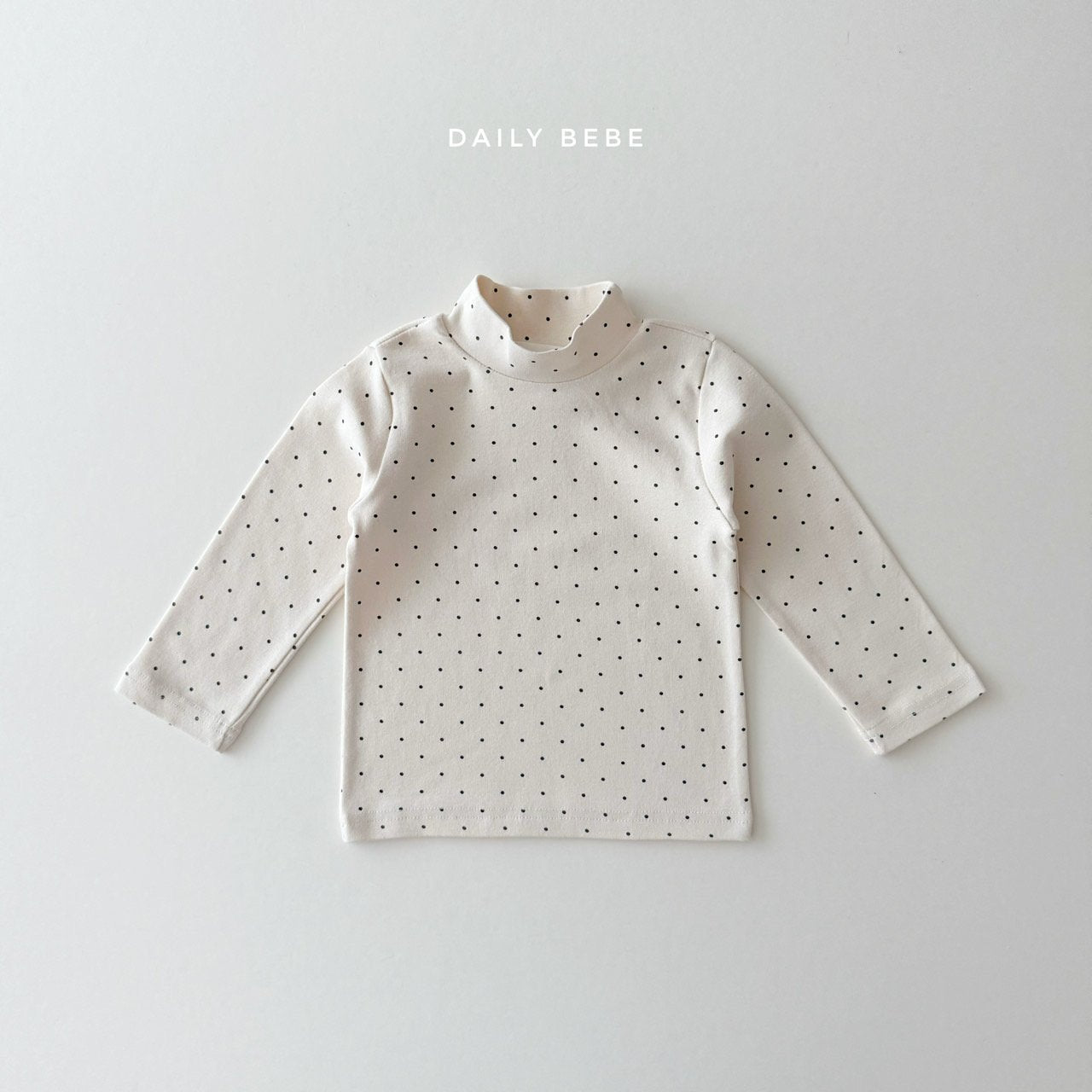 (Pre-order) Daily Bebe - Kids’ Mock-Neck Duo Shirts 1+1 반목티 (3 Colors)