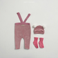 (Pre-order) OOTTBEBE - Bebe Mink Overalls Leggings 밍크멜빵레깅스 (6 Colors)