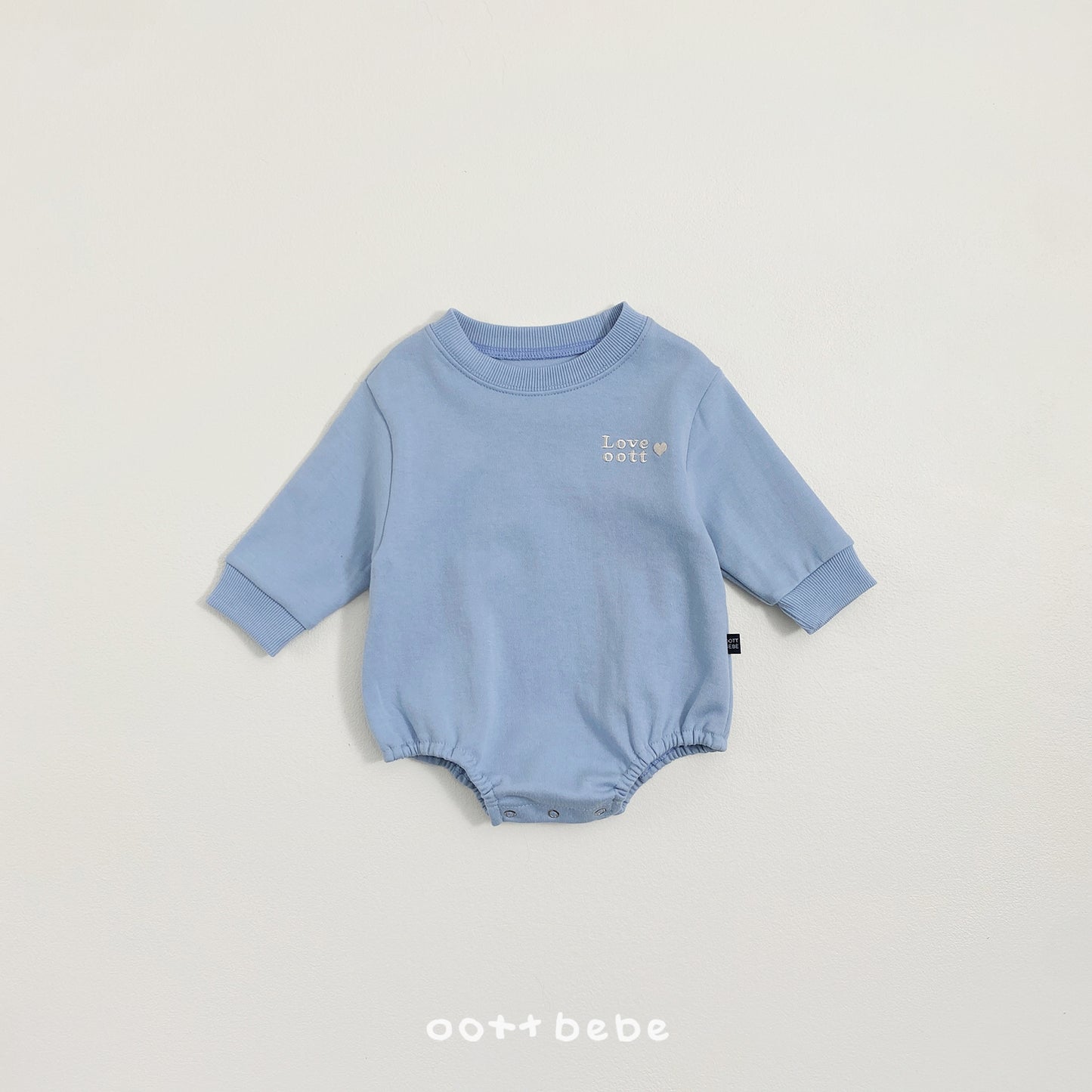 (Pre-order) OOTTBEBE Spring - Love OOTT Bodysuit 러브 오뜨 슈트 (4 Colors)