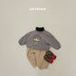 (Pre-order) Soybean Kids Winter - Mock Neck Layering Tee 페이크목폴라티 (5 Colors)