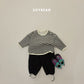 (Pre-order) Soybean Kids Winter - Pintuck Fleece-Lined Training Pants 핀턱트레이닝팬츠 (3 Colors)