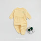 (Pre-order) OOTTBEBE Spring - Love OOTT Top & Bottom Set 러브오뜨상하복 (4 Colors)